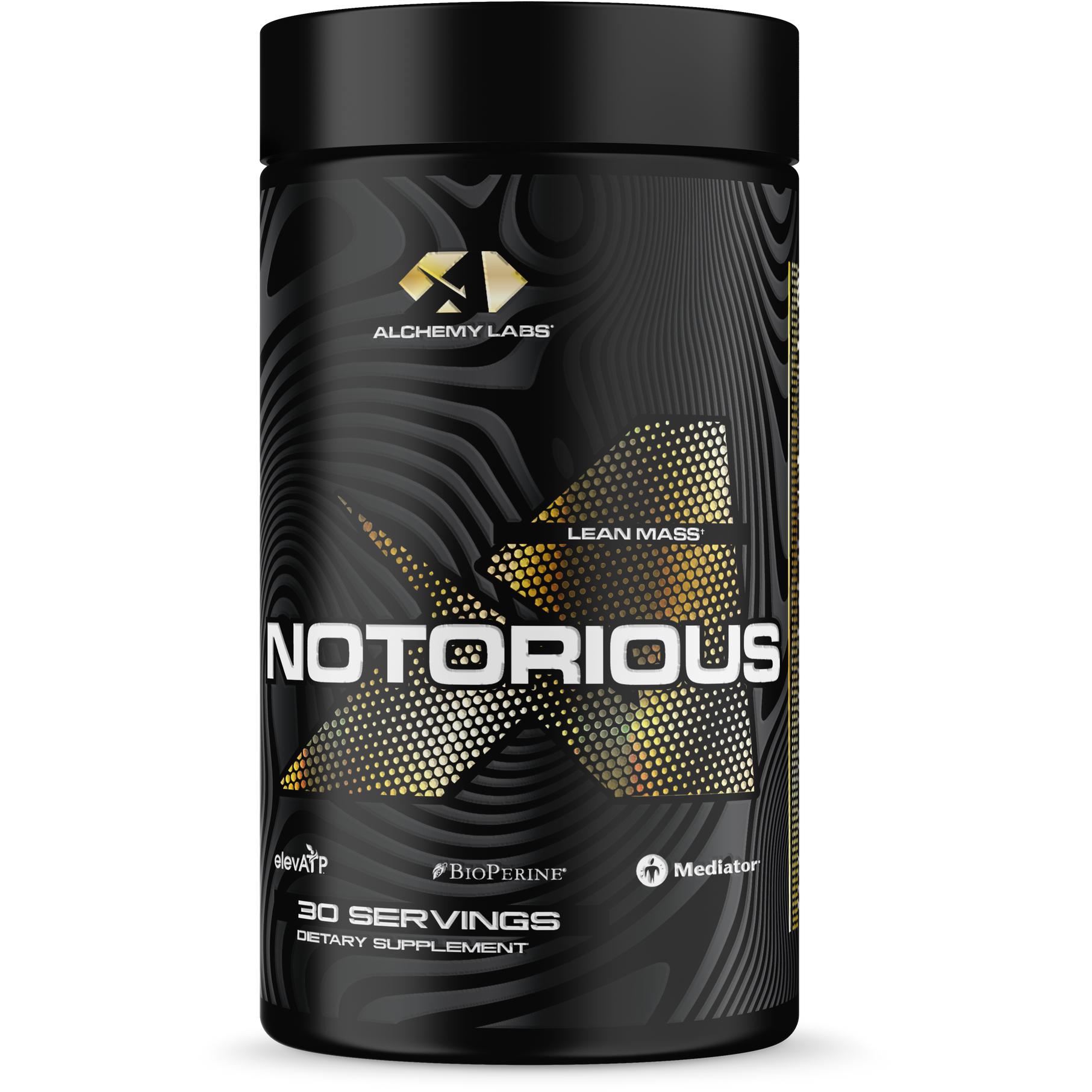 Alchemy Labs Notorious-60 capsules-N101 Nutrition