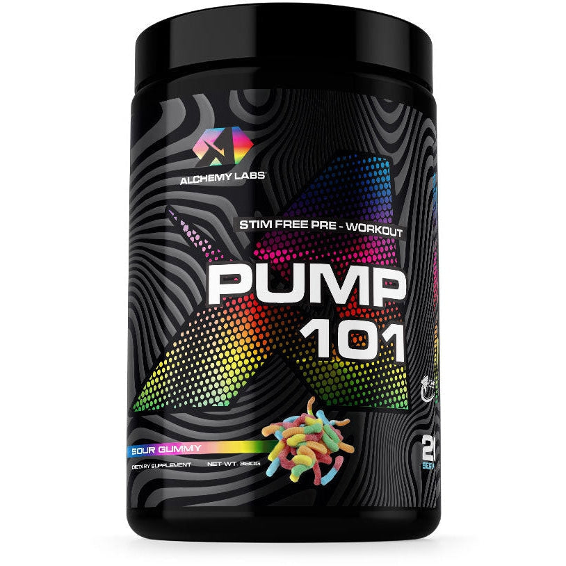 Alchemy Labs PUMP 101 (New Formula)-20 servings-Sour Gummy-N101 Nutrition