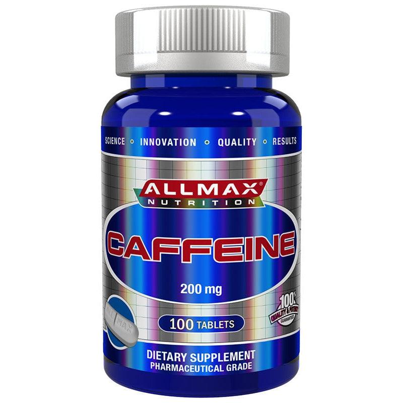 ALLMAX Caffeine 200 mg-100 tablets-N101 Nutrition