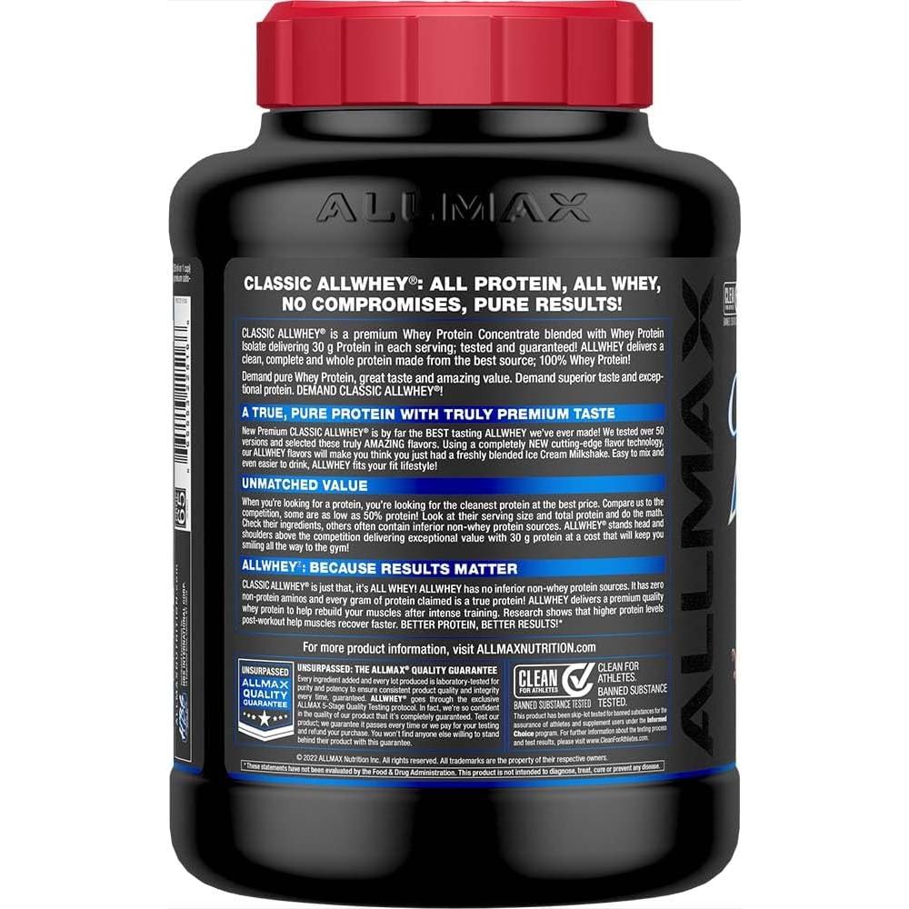 ALLMAX Classic AllWhey-N101 Nutrition