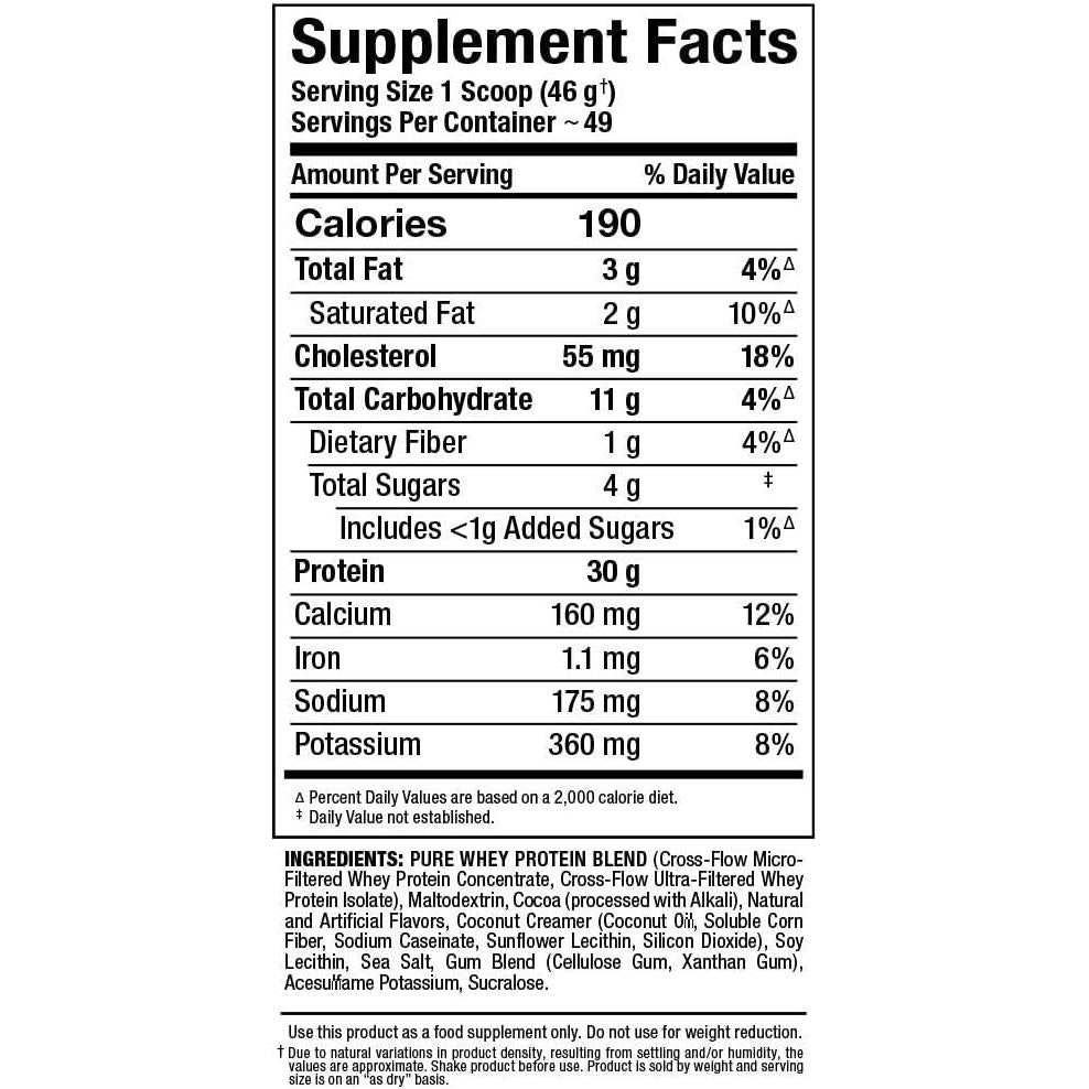 ALLMAX Classic AllWhey-N101 Nutrition