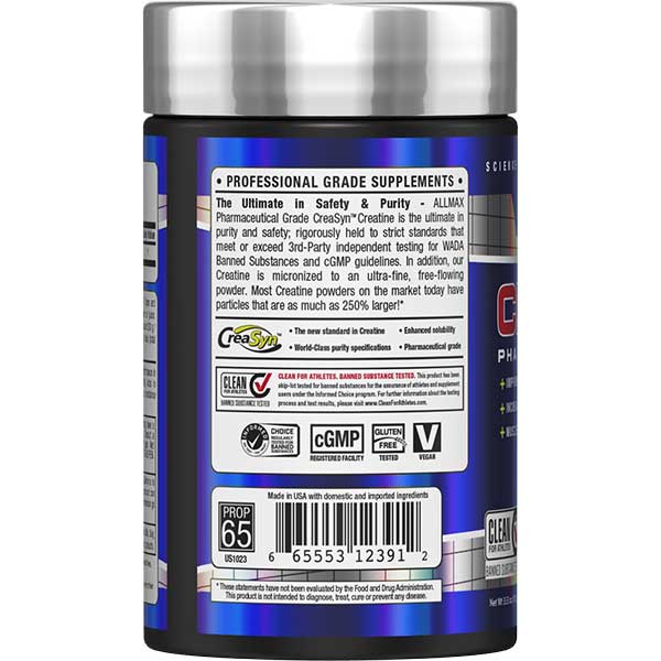 ALLMAX Creatine Monohydrate-100 g-N101 Nutrition