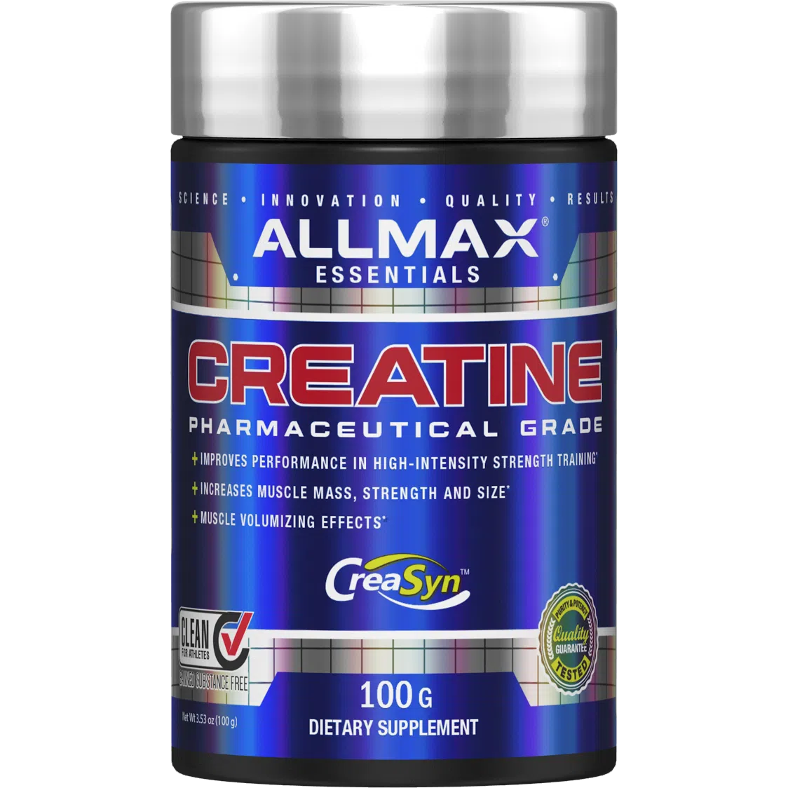 ALLMAX Creatine Monohydrate-100 g-N101 Nutrition