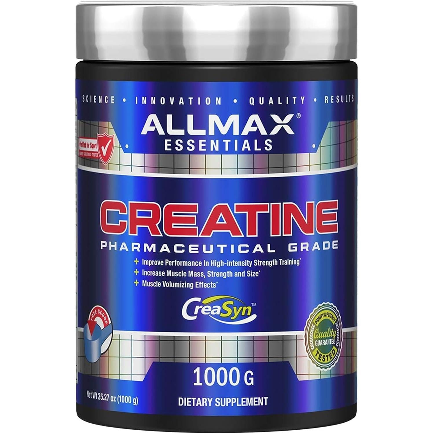 ALLMAX Creatine Monohydrate-1000 g-N101 Nutrition