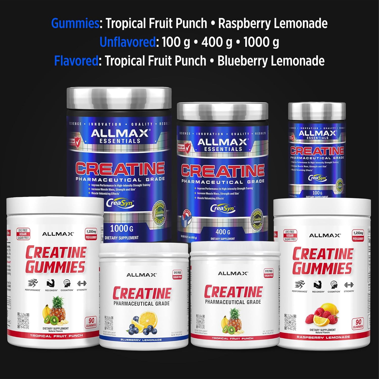 ALLMAX Creatine Monohydrate-N101 Nutrition