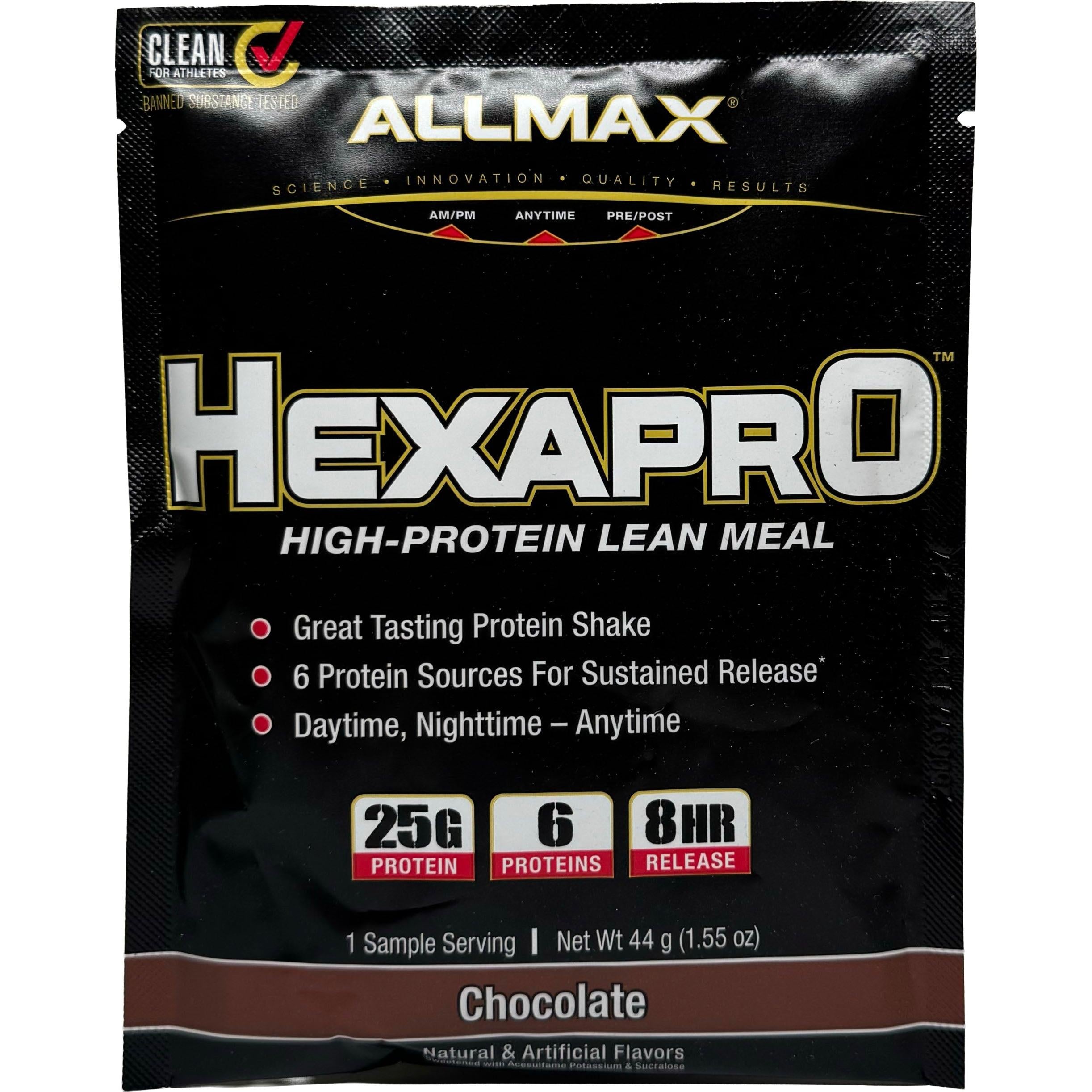 ALLMAX HEXAPRO-single pack (44 g)-Chocolate-N101 Nutrition