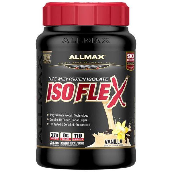 ALLMAX Isoflex Whey Protein Isolate-2 lbs-Vanilla-N101 Nutrition