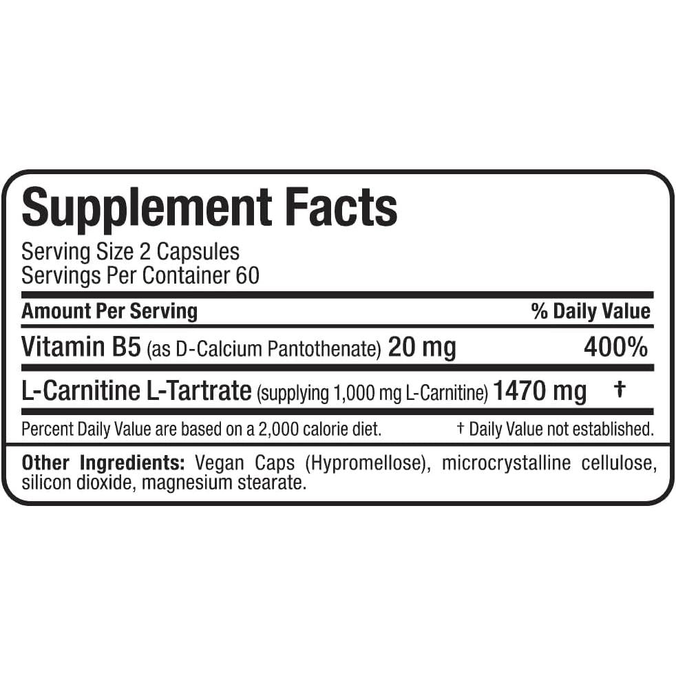 ALLMAX L-Carnitine L-Tartrate-N101 Nutrition