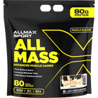 ALLMAX Sport AllMass Advanced Muscle Gainer-5 lbs-Vanilla-N101 Nutrition
