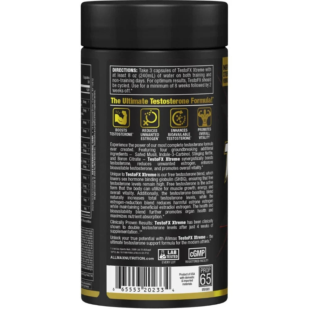 ALLMAX TestoFX Xtreme-N101 Nutrition