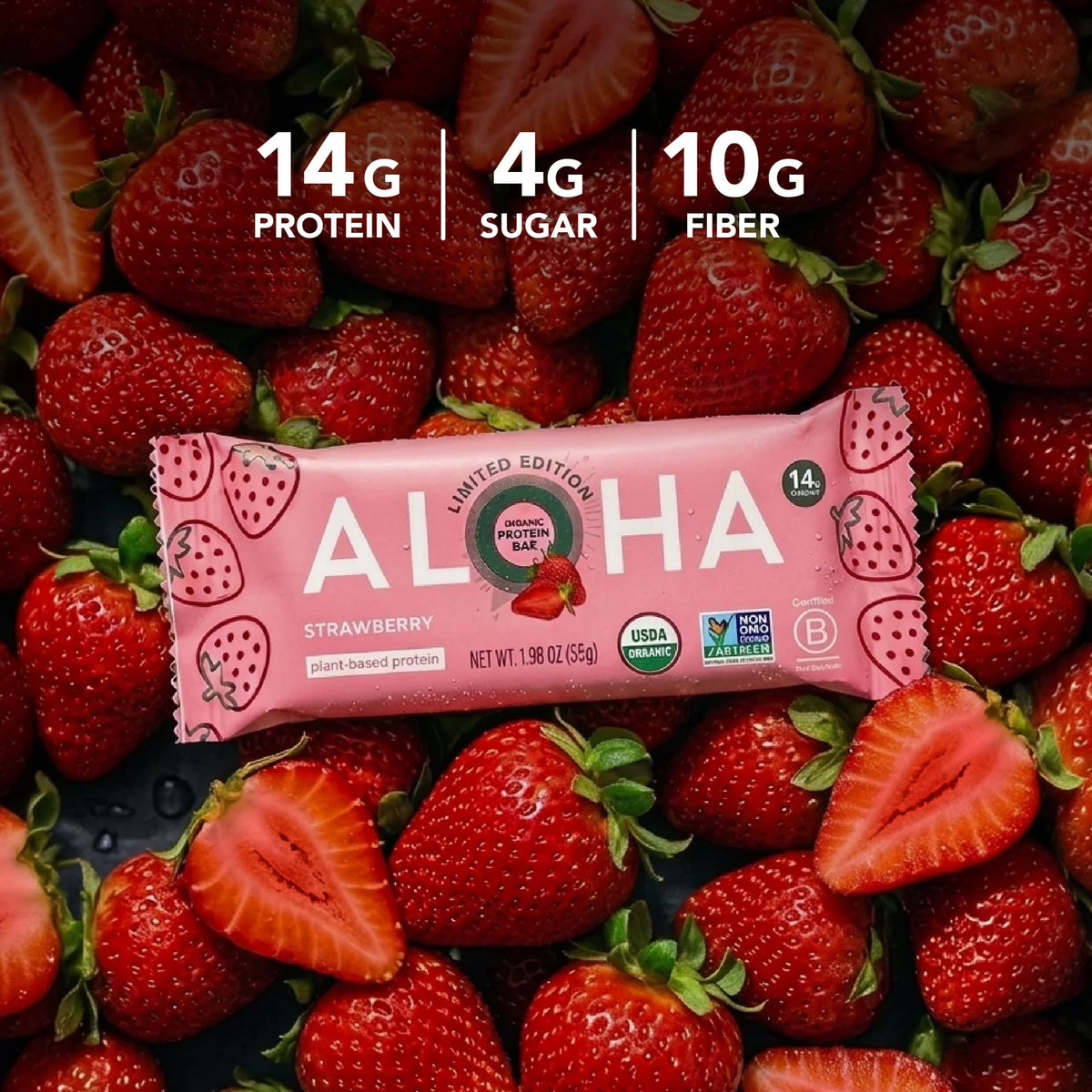 ALOHA Organic Plant-Based Protein Bars-N101 Nutrition