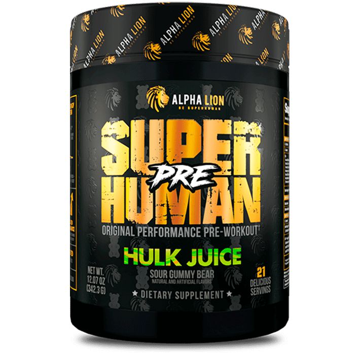 Alpha Lion Superhuman PRE-21 servings-Hulk Juice-N101 Nutrition