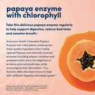 American Health Chewable Papaya Enzyme with Chlorophyll-600 tablets-N101 Nutrition