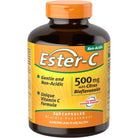 American Health Ester-C 500 mg with Citrus Bioflavonoids-240 capsules-N101 Nutrition