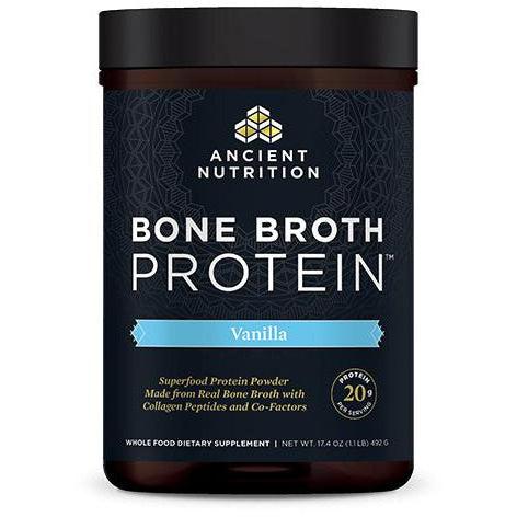 Ancient Nutrition Bone Broth Protein-Vanilla-20 servings-N101 Nutrition