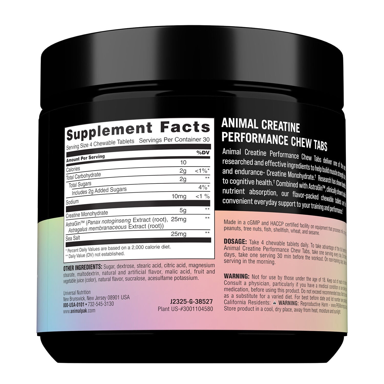 Animal Creatine Chews-N101 Nutrition