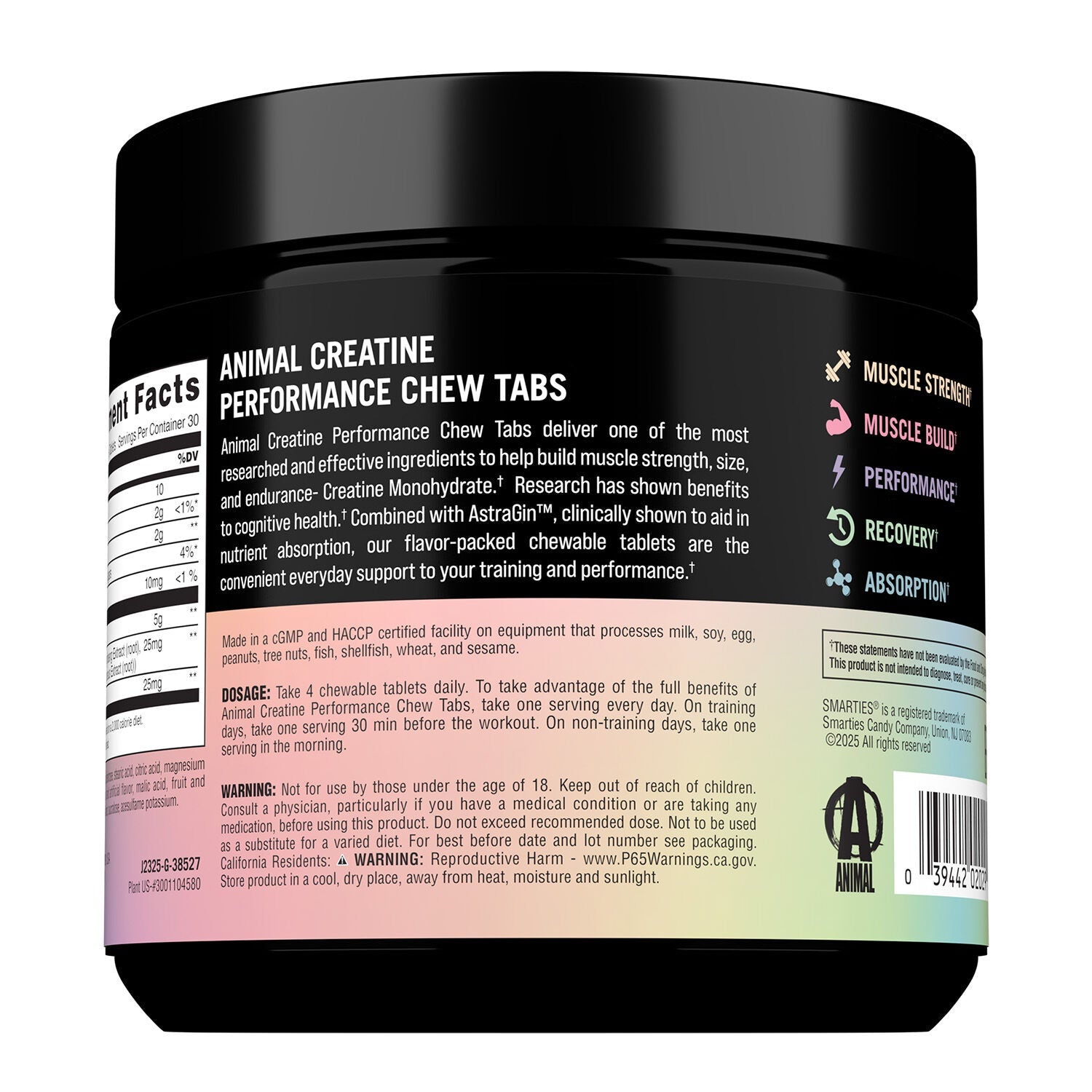 Animal Creatine Chews-N101 Nutrition