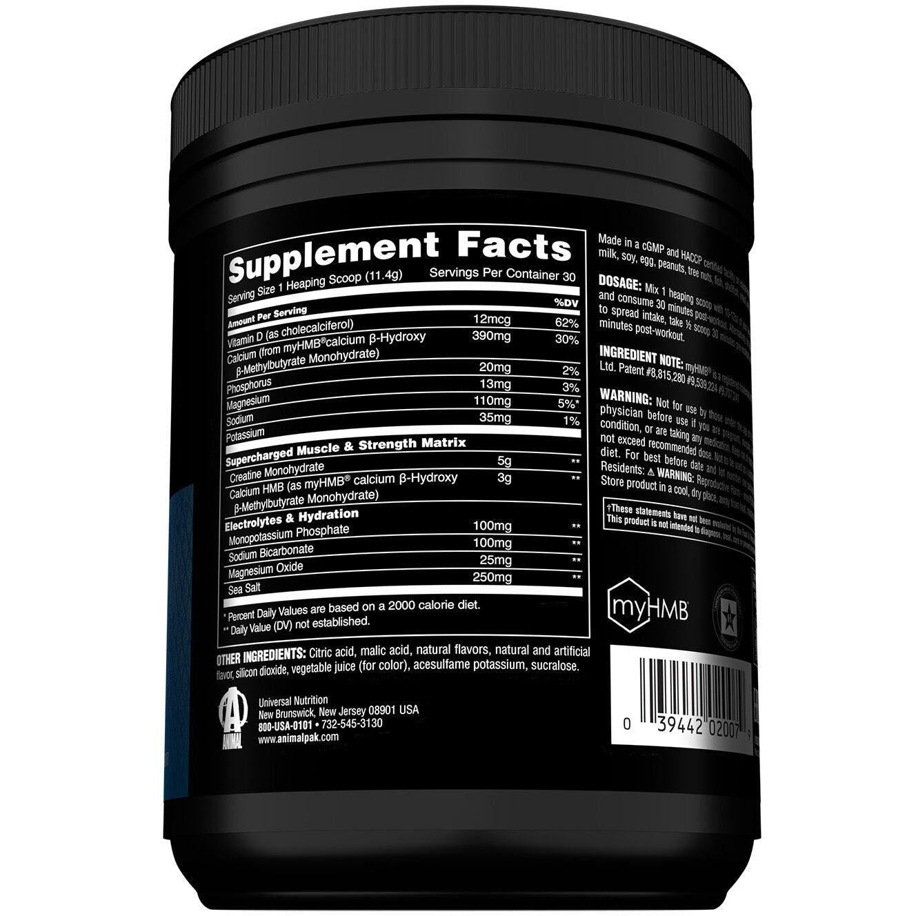 Animal Creatine HMB+-N101 Nutrition