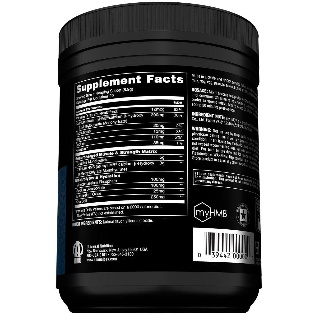 Animal Creatine HMB+-N101 Nutrition