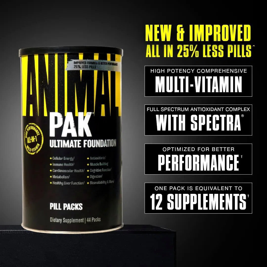 Animal Pak-44 packs-N101 Nutrition