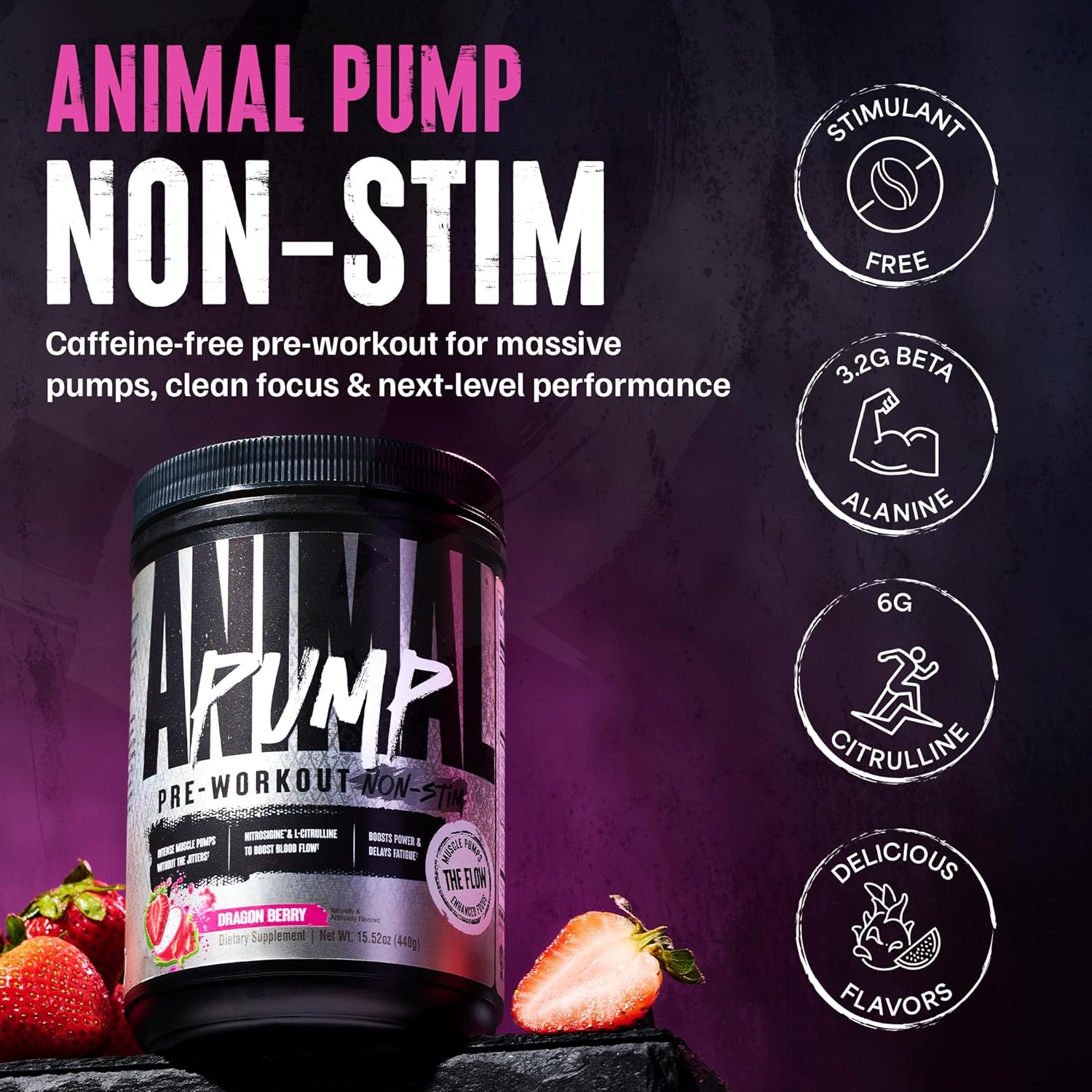 Animal Pump Non-Stim Pre-Workout-N101 Nutrition