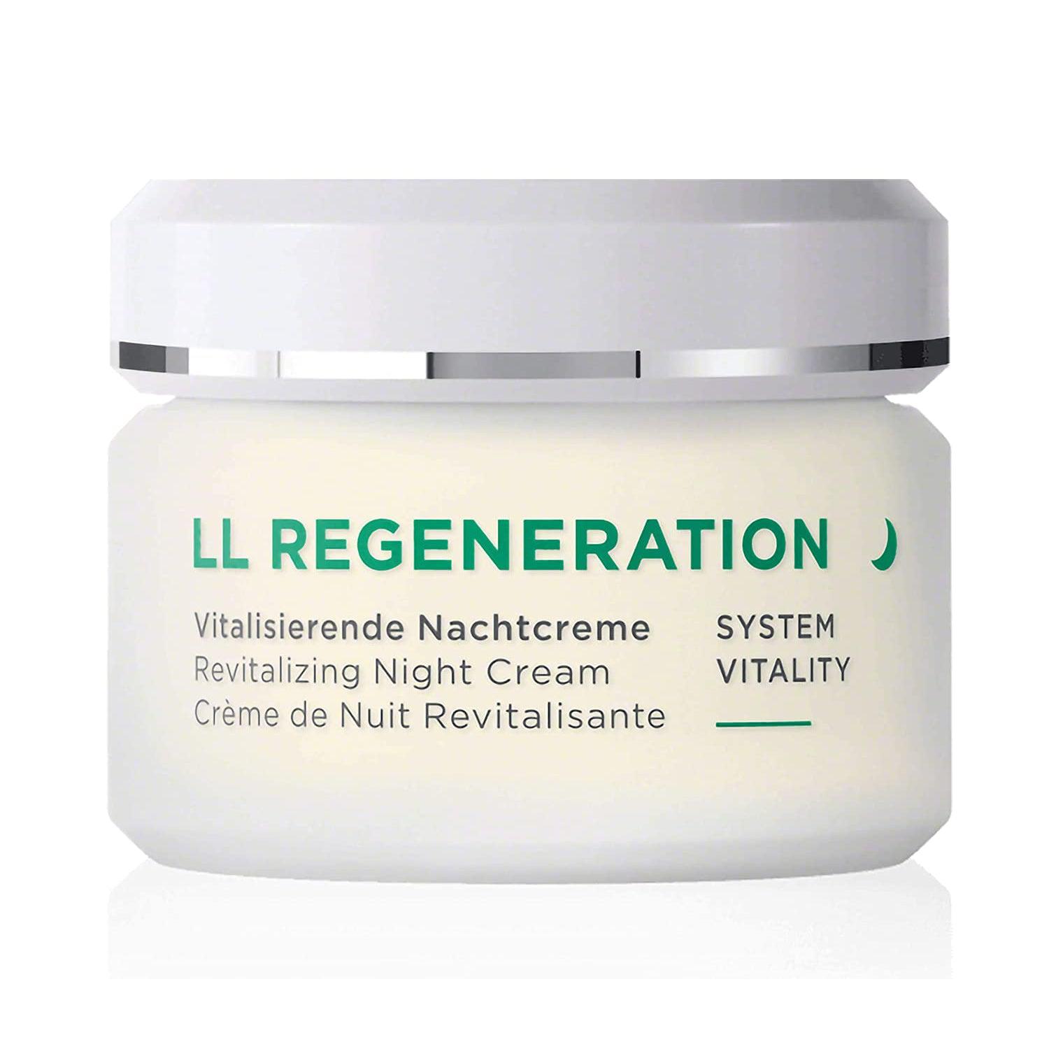 Annemarie Borlind LL Regeneration Revitalizing Night Cream-1.69 fl oz (50 mL)-N101 Nutrition