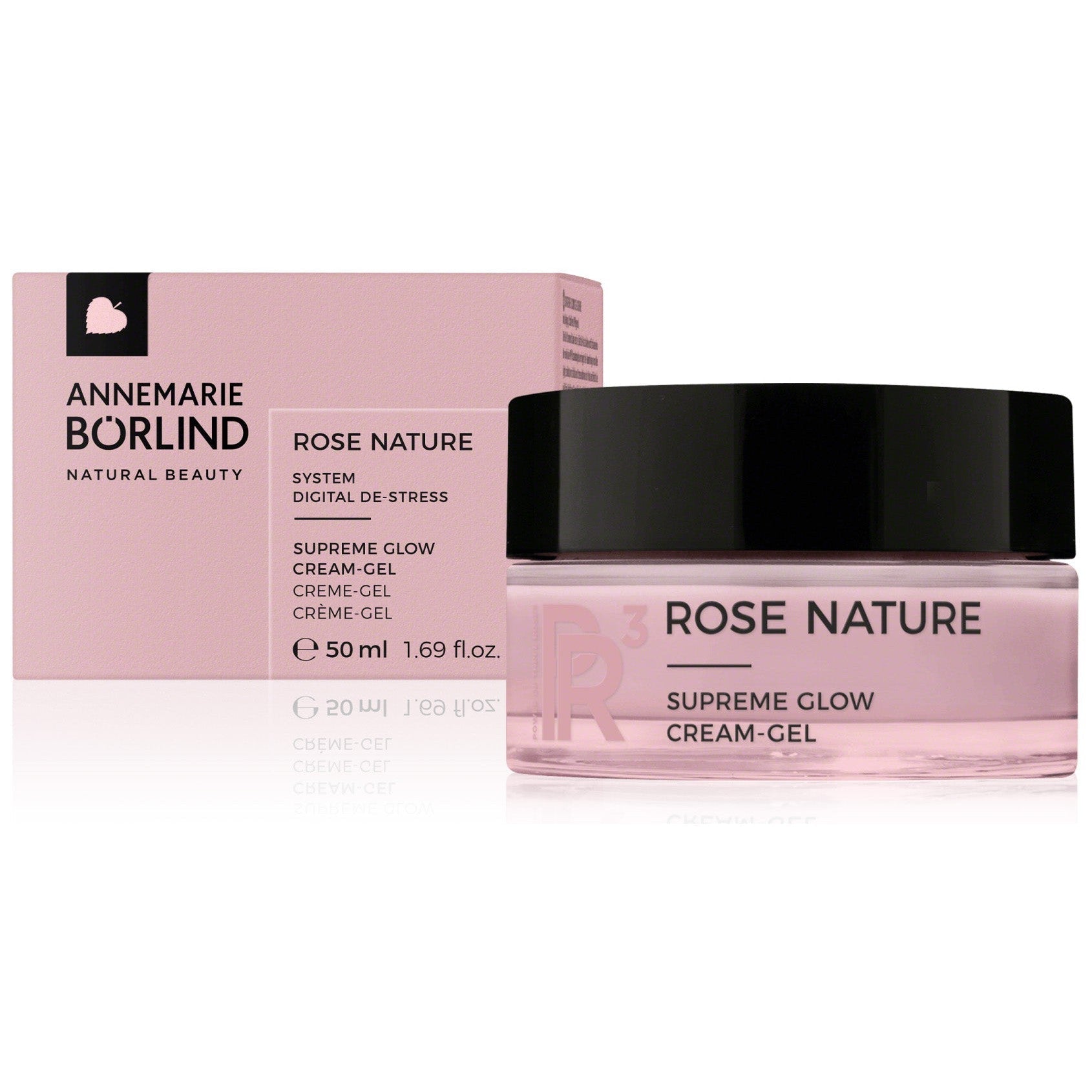 Annemarie Borlind Rose Nature Supreme Glow Cream-Gel-1.69 fl oz (50 mL)-N101 Nutrition