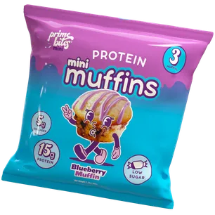 AP Prime Bites Mini Muffins-Single Pack-Blueberry Muffin-N101 Nutrition