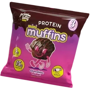 AP Prime Bites Mini Muffins-Single Pack-Chocolate Fudge-N101 Nutrition