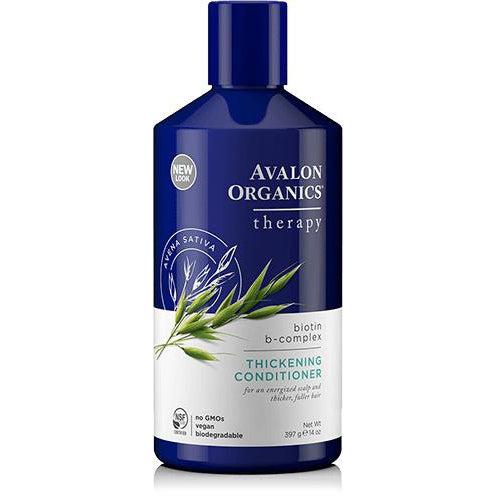 Avalon Organics Biotin B-Complex Thickening Conditioner-14 oz (397 g)-N101 Nutrition