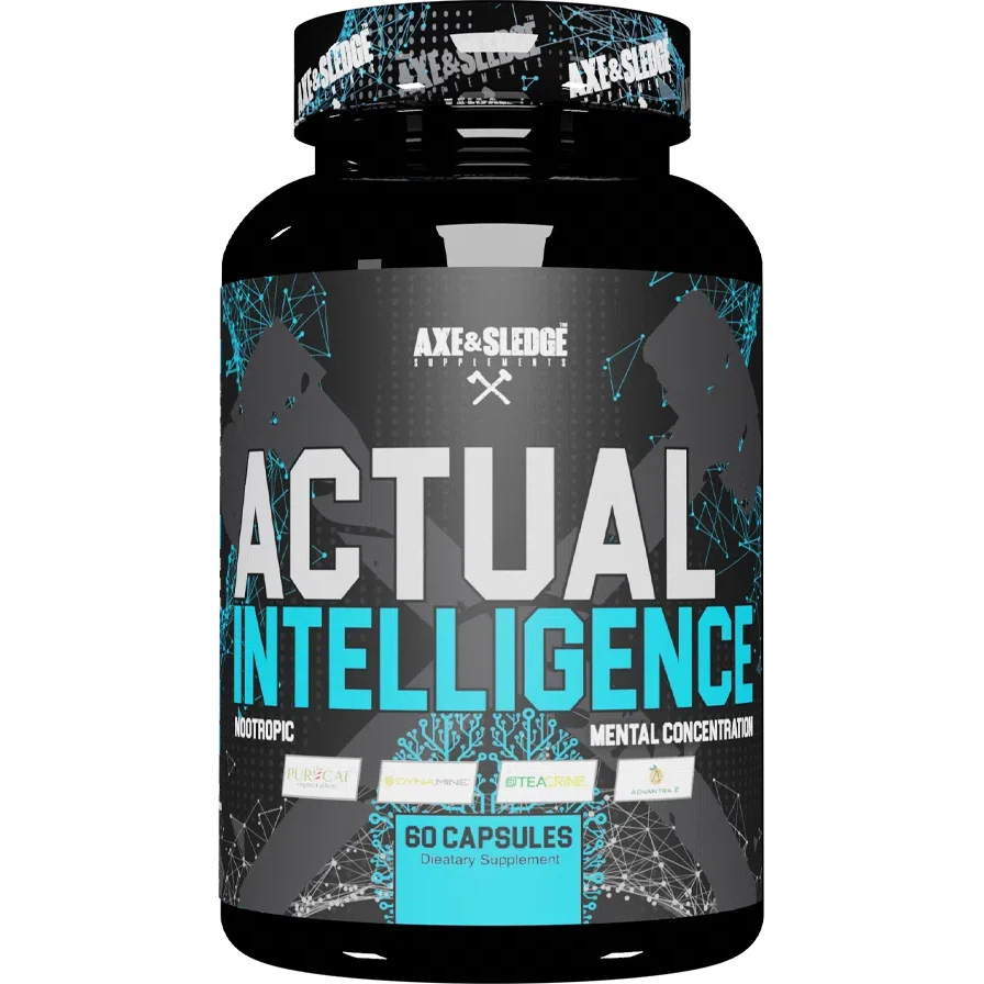 Axe & Sledge Actual Intelligence-60 capsules-N101 Nutrition