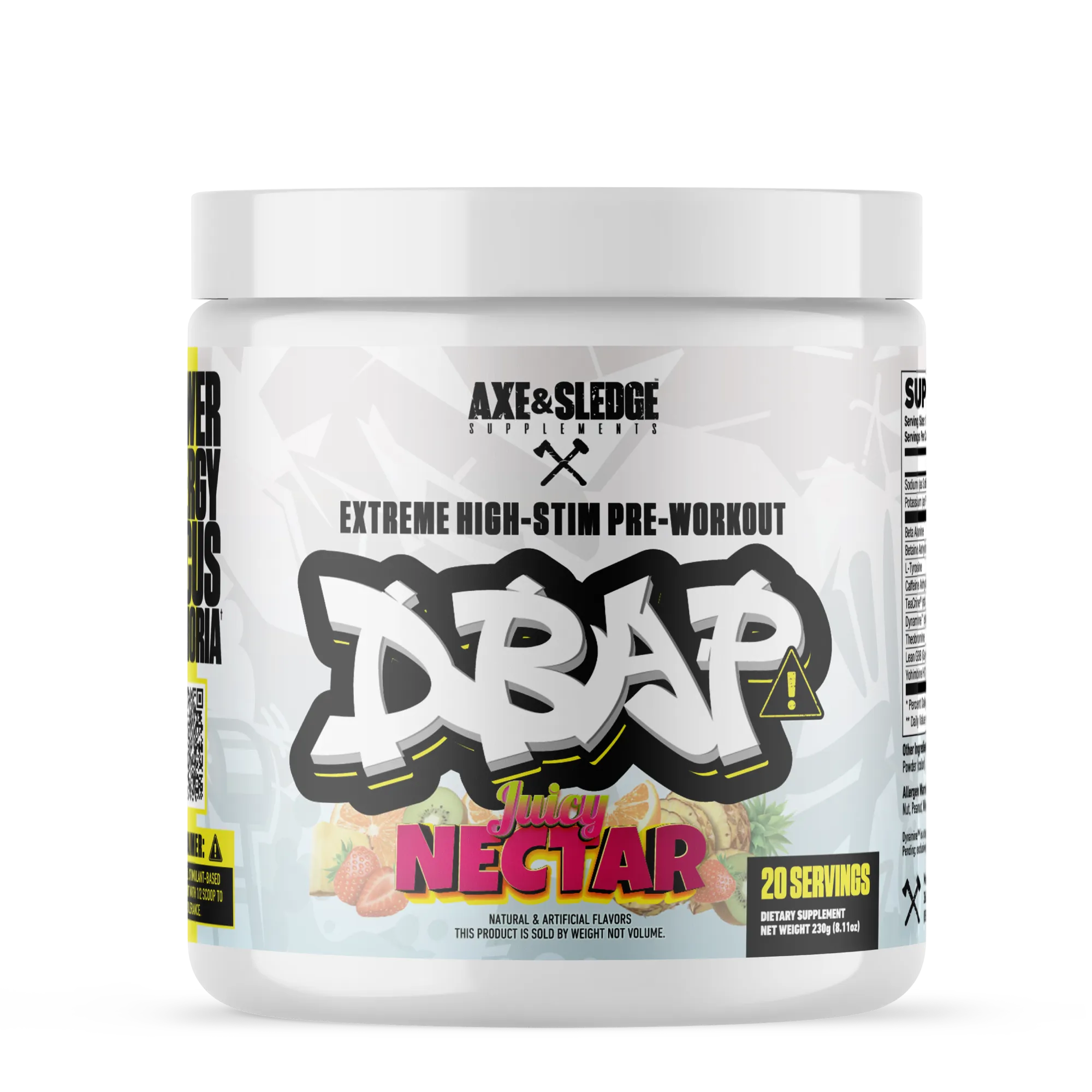 Axe & Sledge DBAP-20 servings-Juicy Nectar-N101 Nutrition