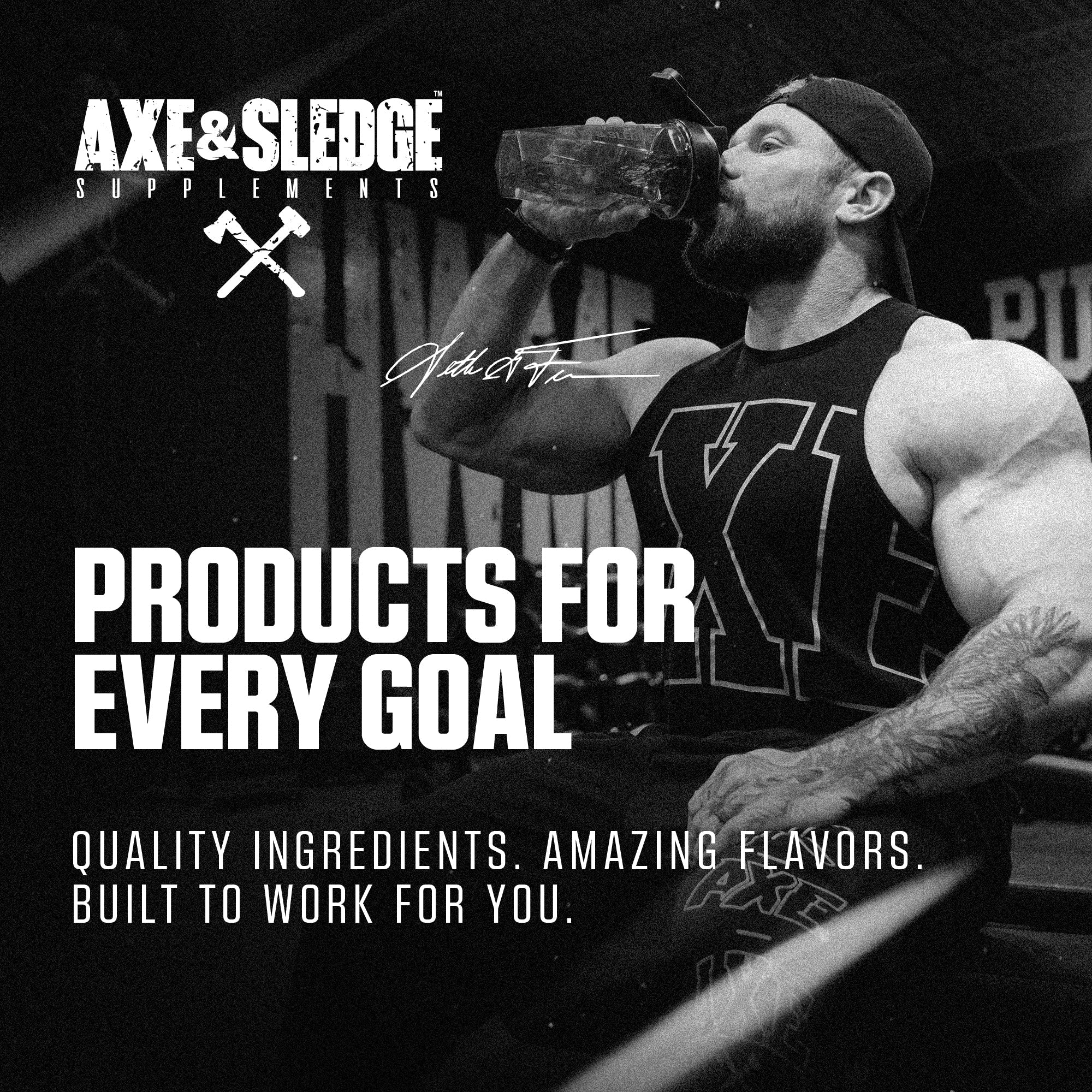 Axe & Sledge FARM FED 100% Whey Protein Isolate-N101 Nutrition