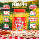 Axe & Sledge FARM FED 100% Whey Protein Isolate-N101 Nutrition