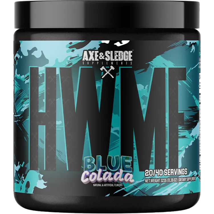 Axe & Sledge HWMF-40/20 servings-Blue Colada-N101 Nutrition