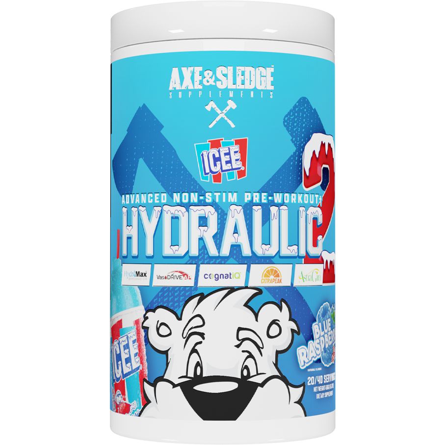 Axe & Sledge Hydraulic V2-40 servings-ICEE® Blue Raspberry-N101 Nutrition