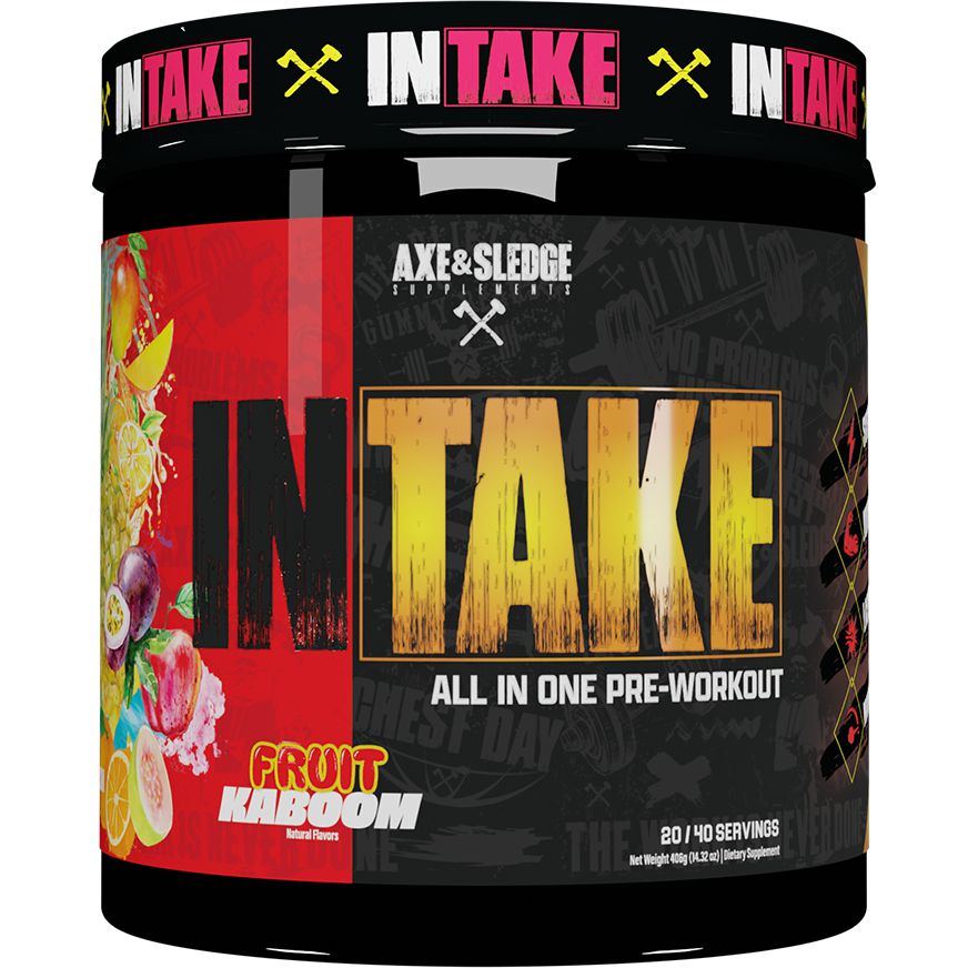 Axe & Sledge INTAKE-40 servings-Fruit Kaboom-N101 Nutrition