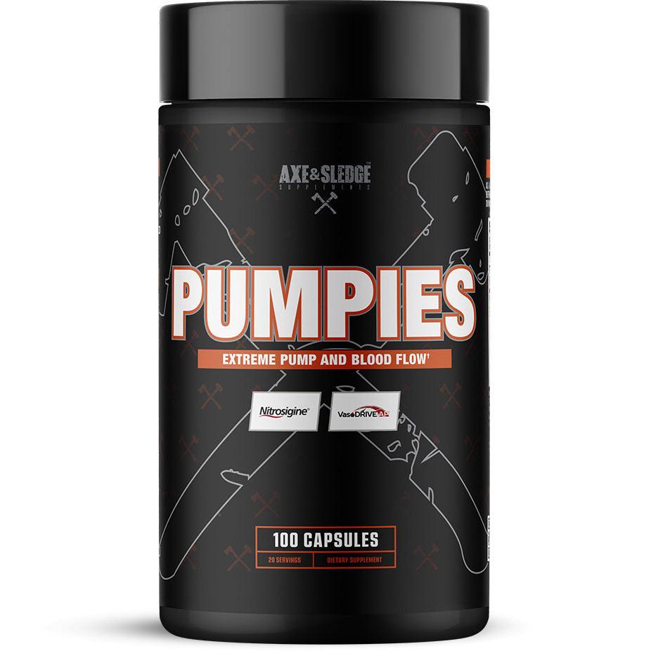Axe & Sledge Pumpies-100 capsules-N101 Nutrition