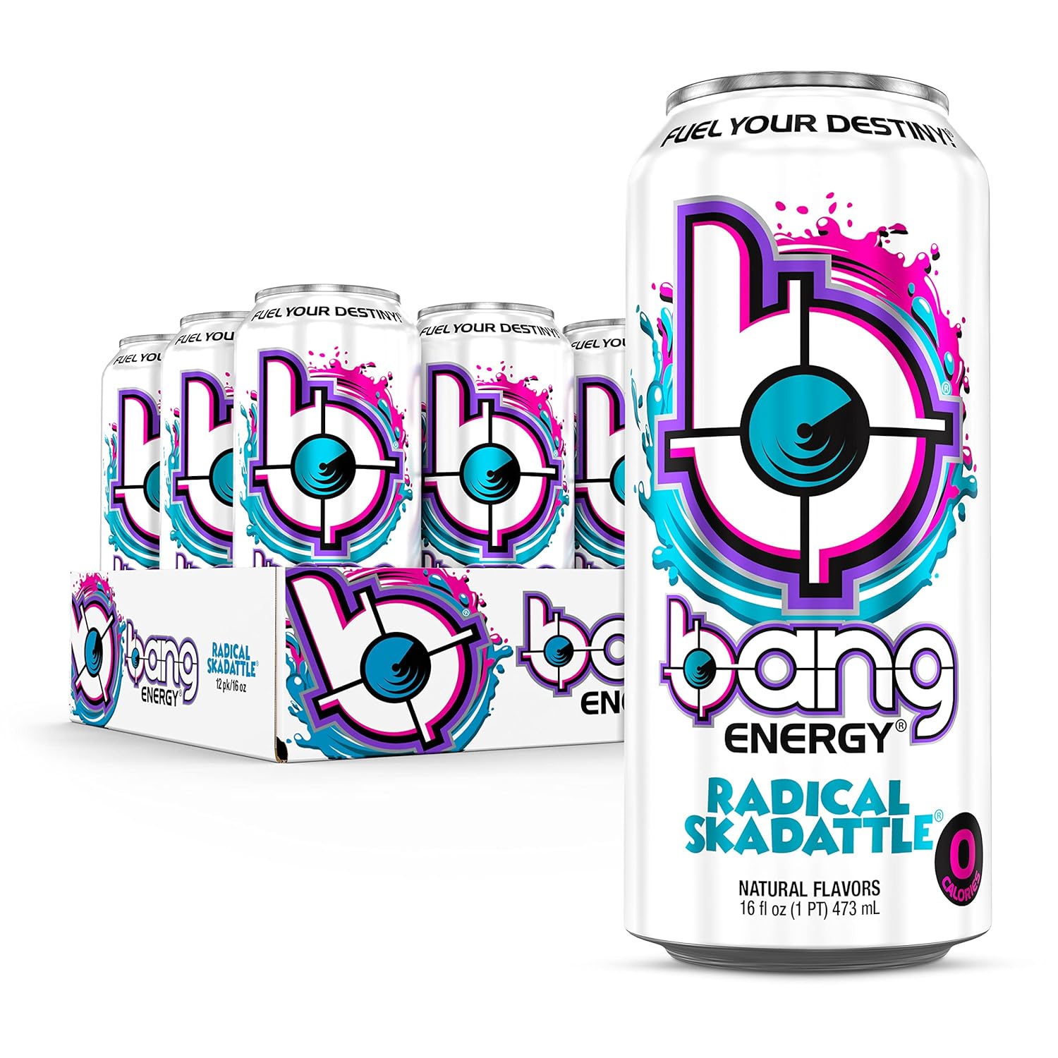 Bang Energy Drink-Case (12 cans)-Radical Skadattle-N101 Nutrition