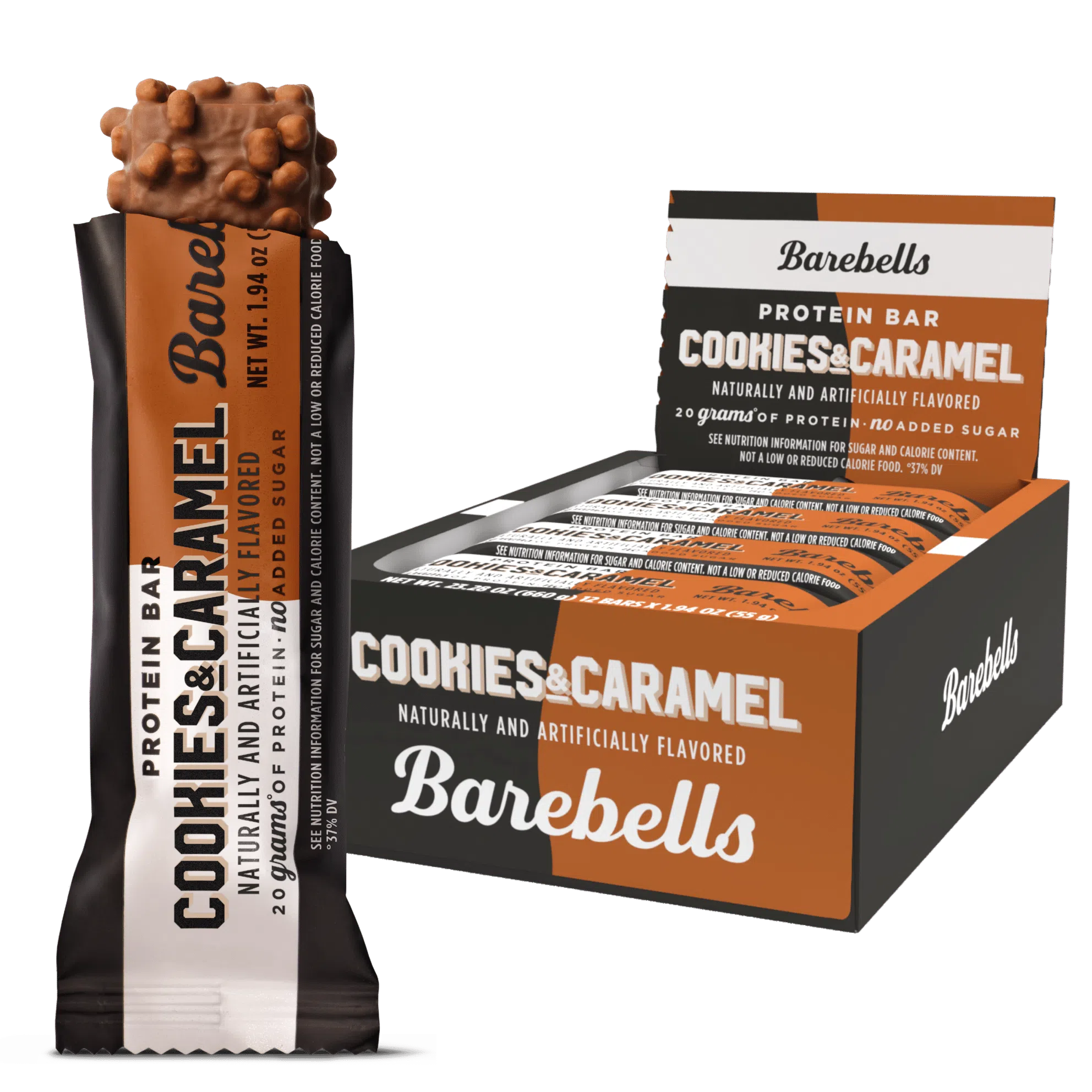 Barebells Protein Bars-Box (12 bars)-Cookies & Caramel-N101 Nutrition