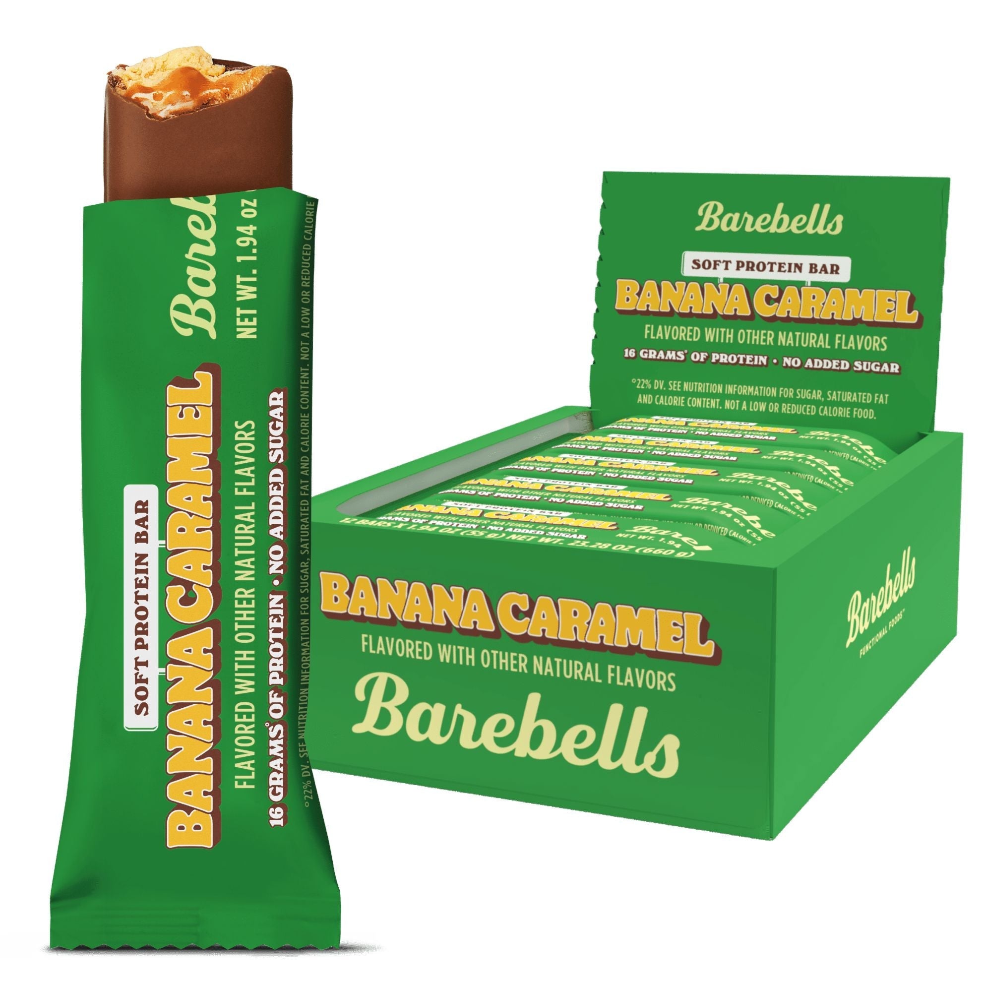 Barebells Soft Protein Bars-Box (12 bars)-Banana Caramel-N101 Nutrition