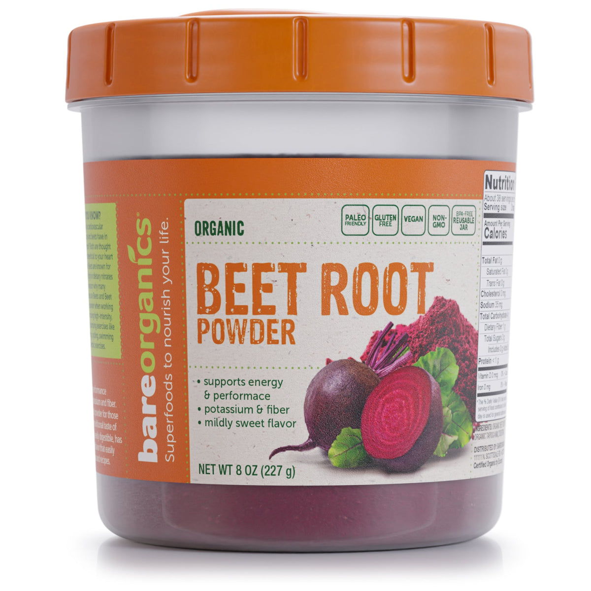 BareOrganics Beet Root Powder – N101 Nutrition