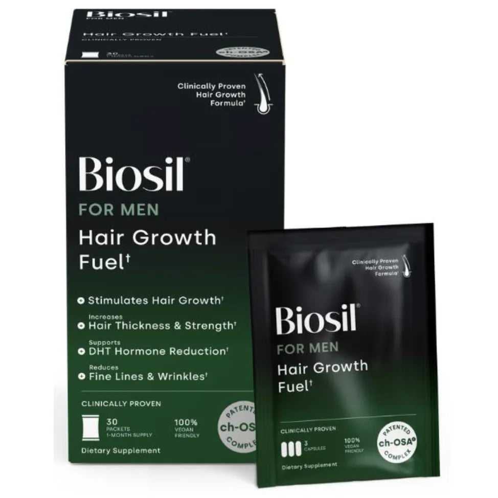 Biosil Hair Growth Fuel For Men-30 packets-N101 Nutrition