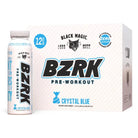 Black Magic BZRK Pre-Workout RTD-Case (12 bottles)-Crystal Blue-N101 Nutrition