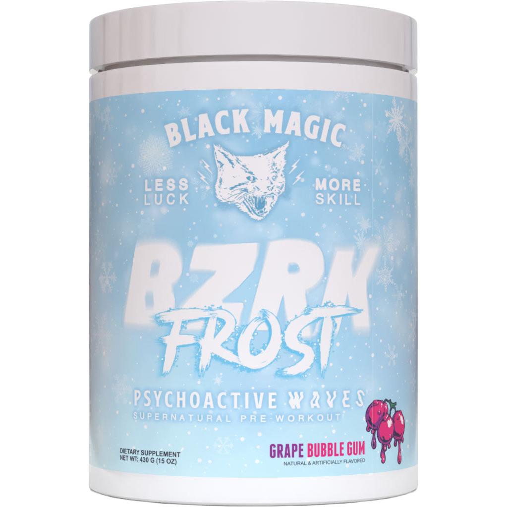 Black Magic Limited Edition BZRK Frost-24 servings-Grape Bubble Gum-N101 Nutrition