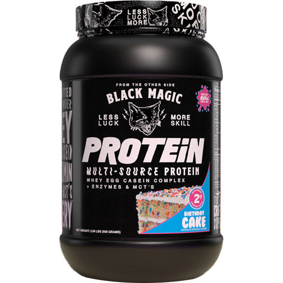 Black Magic Multi-Source Protein-25 servings-Birthday Cake-N101 Nutrition