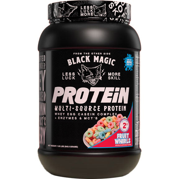 Black Magic Multi-Source Protein-25 servings-Fruit Whirls-N101 Nutrition