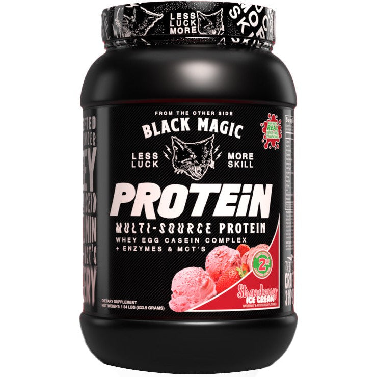 Black Magic Multi-Source Protein-25 servings-Strawberry Ice Cream-N101 Nutrition