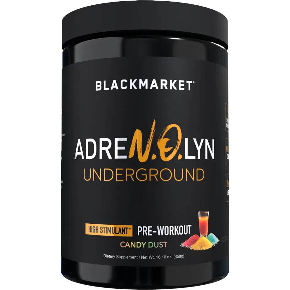 Blackmarket AdreN.O.lyn Underground-25 servings-Candy Dust-N101 Nutrition