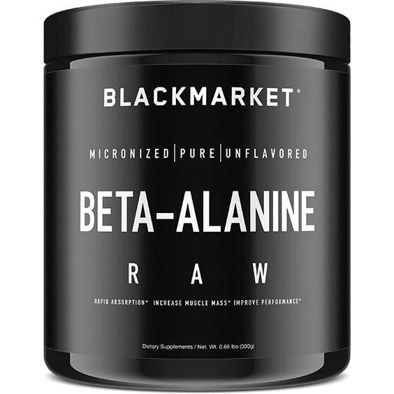 Blackmarket RAW Beta-Alanine-60 servings (300 g)-N101 Nutrition